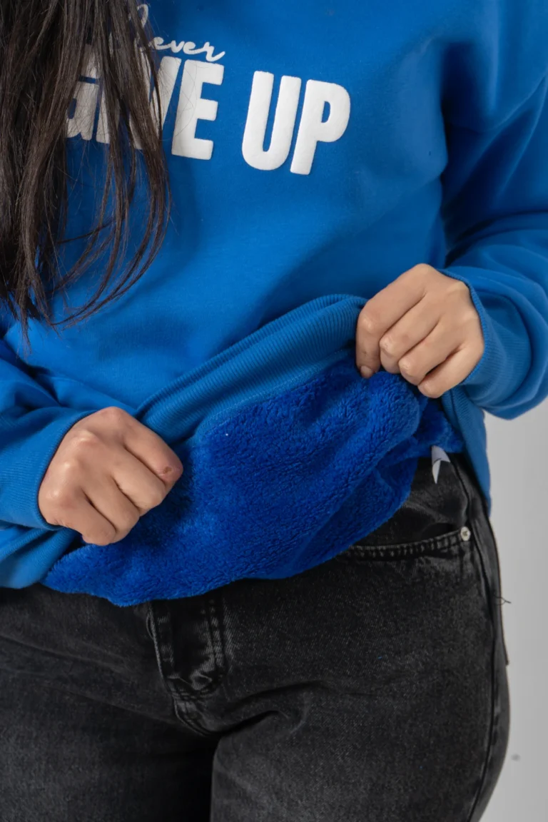 Blue Hoodie: Blue Rush - Image 4