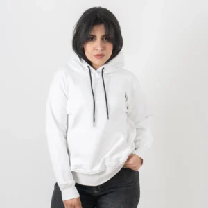 White Hoodie: Frost Flex