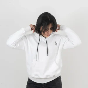 White Hoodie: Frost Flex