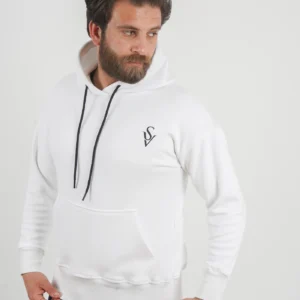 White Hoodie: Frost Flex