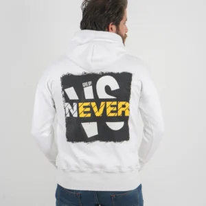 White Hoodie: Frost Flex