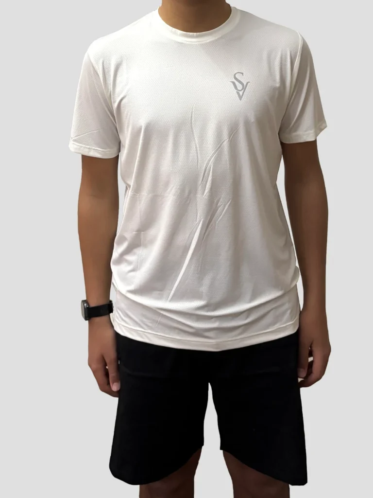 VS Wears -Dri-Fit Sport T-Shirt - White - Image 3
